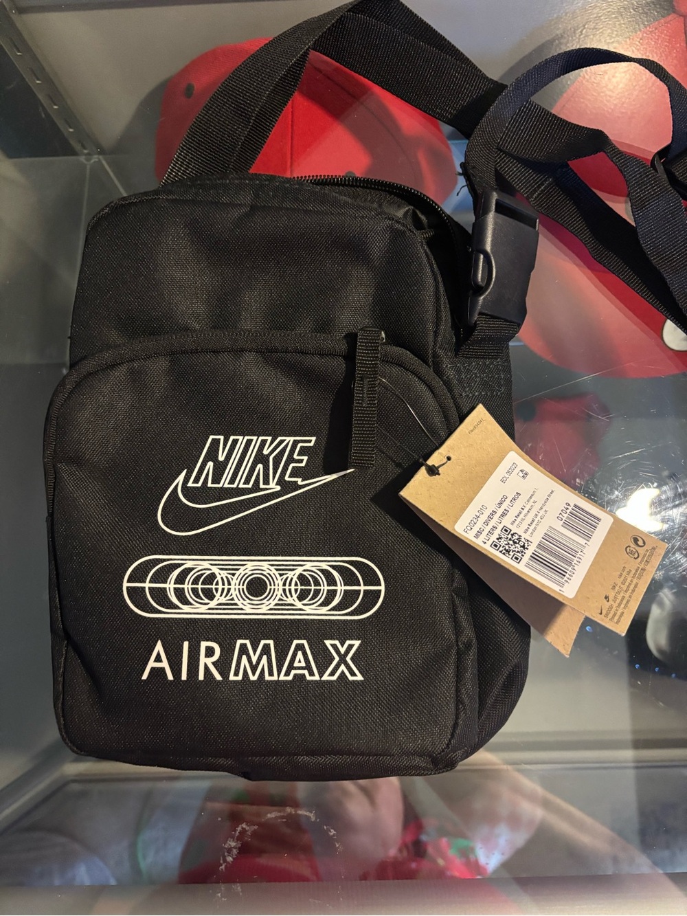 Nike Air Max Black Crossbody Belt Bag